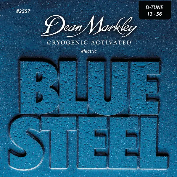 Струны для электрогитары Dean Markley 2557 Blue Steel 13-56