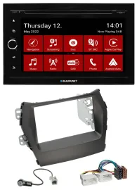 Blaupunkt MP3 DVD Bluetooth DAB 2DIN USB Autoradio für Hyundai Santa Fe ab 12 oh