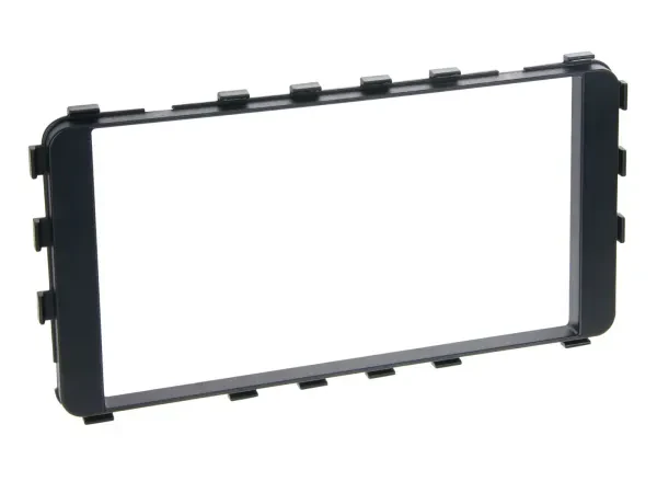 Einbaurahmen Set Doppel DIN Autoradio für Toyota Yaris 2006-2011 schwarz