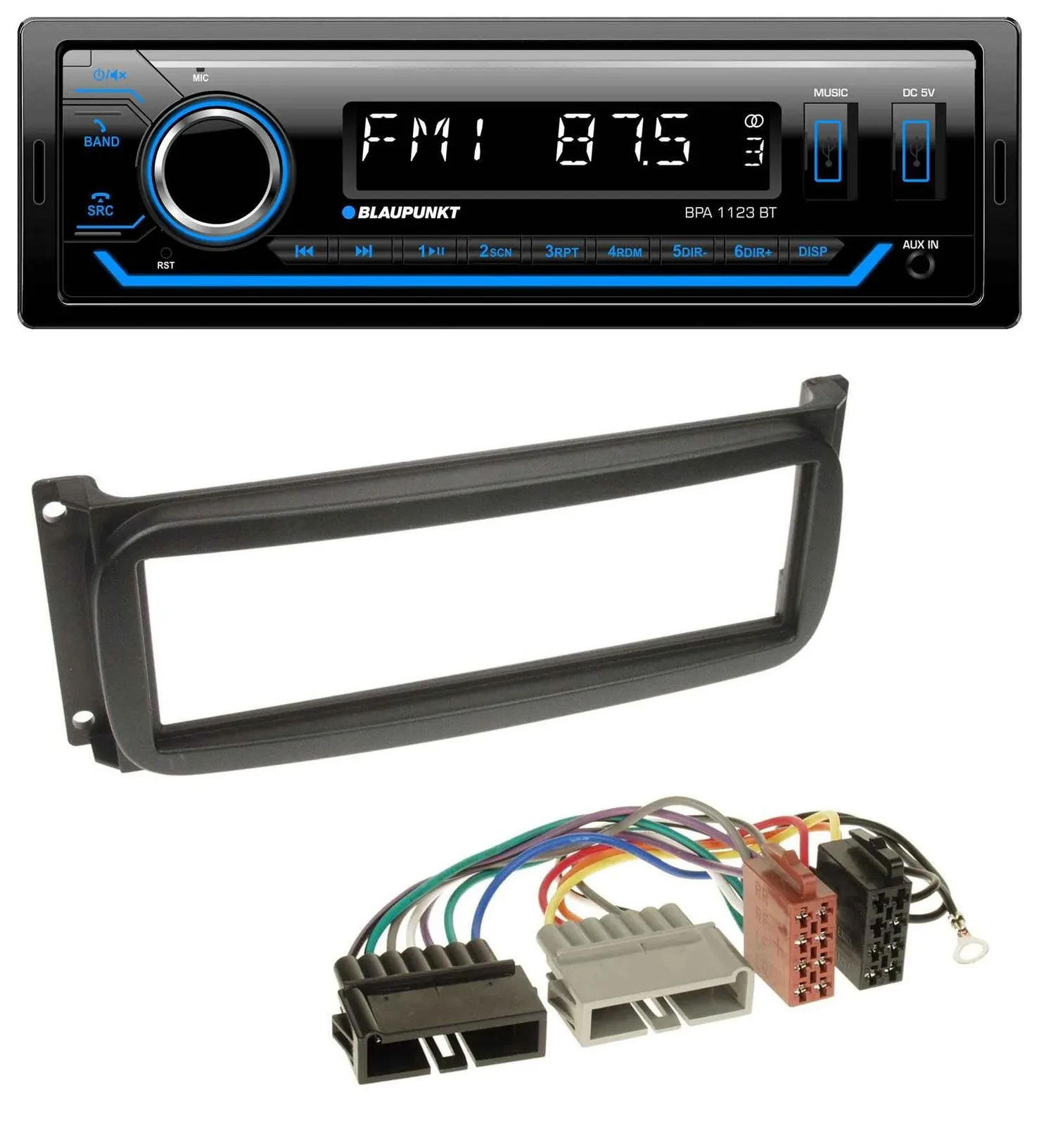 Blaupunkt MP3 Bluetooth USB AUX Autoradio für Chrysler Grand Voyager Neon PT Cru