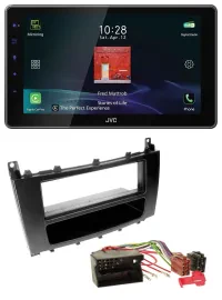 JVC DAB MP3 Bluetooth USB Autoradio für Mercedes CLK W209 C-Klasse W203