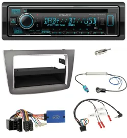 Kenwood Lenkrad Bluetooth DAB USB CD Autoradio für Alfa Romeo Mito 955 13-18 ISO