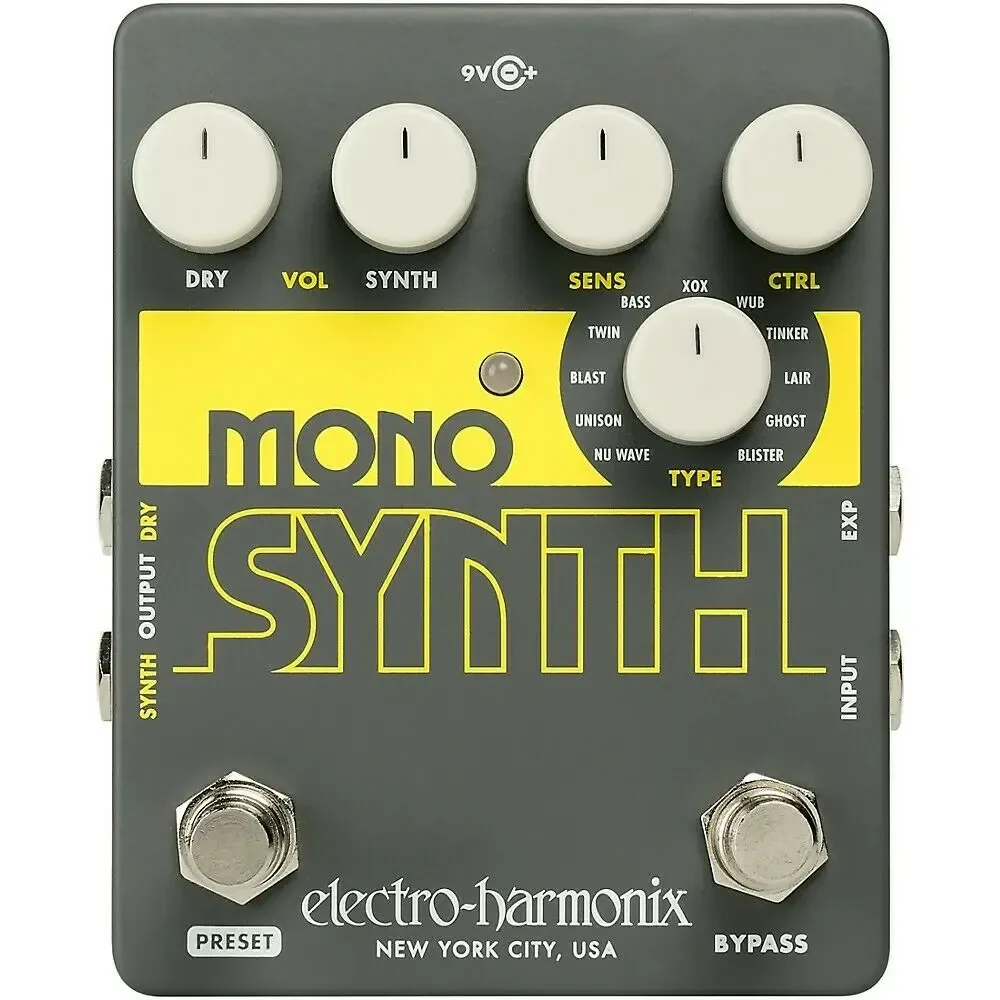 Педаль эффектов для электрогитары Electro-Harmonix Guitar Mono Synth Effects Pedal