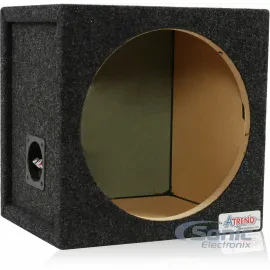 Atrend 12SQ 12" Single Small Pro Series Sealed Subwoofer Enclosure