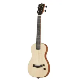 Укулеле Kala KA-SB-MAP-T Maple Solid Body Electric Tenor Ukulele, Natural w/ Gig Bag