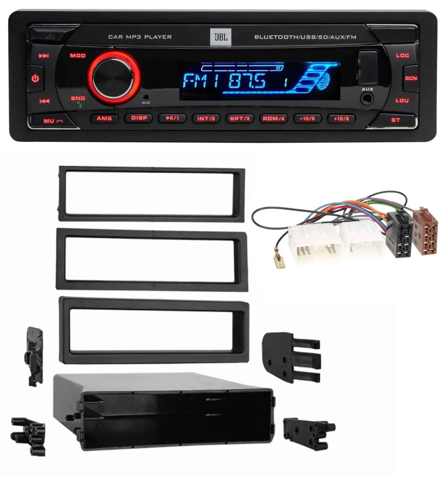 JBL AUX MP3 USB Bluetooth SD Autoradio für Mazda 929 (1973-1995)