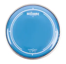 Пластик для барабана Williams 8" Target Blue WU2
