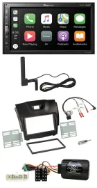 Pioneer USB 2DIN Bluetooth DAB Lenkrad Autoradio für Isuzu D-Max ab 12 dunkelgra