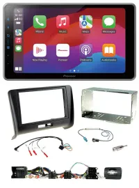 Автомагнитола для Audi TT (2006–2014) Pioneer 2DIN, USB, DAB, Bluetooth, поддержка кнопок на руле