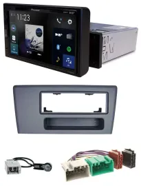 Pioneer DAB MP3 Bluetooth USB Autoradio für Volvo S60 S70 C70 V70 00-03 dunkelgr