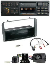 Blaupunkt USB DAB SD Lenkrad Bluetooth Autoradio für Alfa 147 GT 07-10 anthrazit