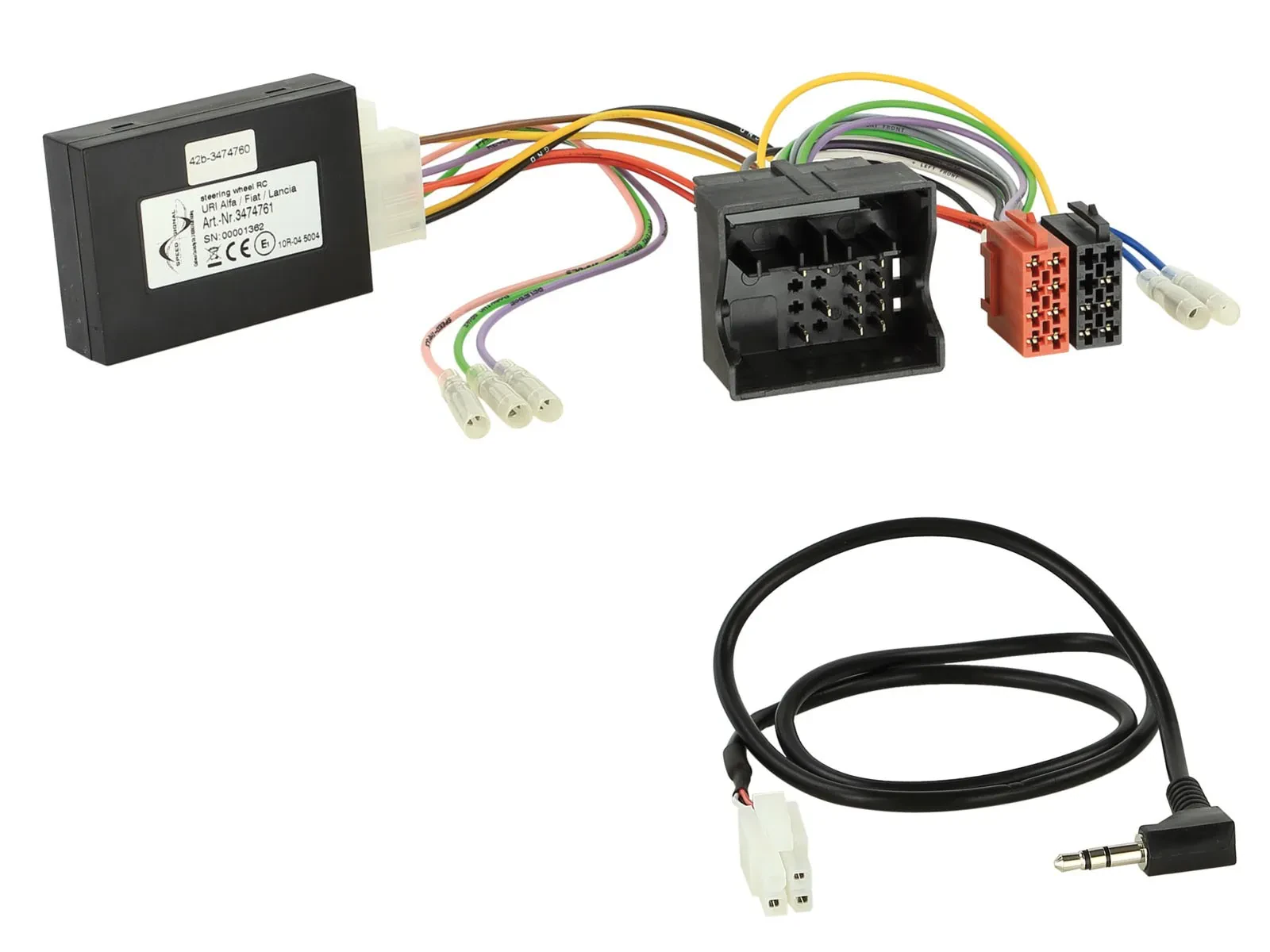 ACV CAN-Bus- Lenkradadapter für Alfa Romeo Iveco Fiat Quadlock OEM Navigation Al