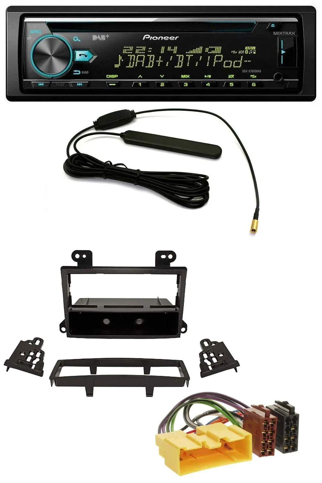 Pioneer CD MP3 AUX DAB USB Autoradio für Mazda MPV (2000-2006)