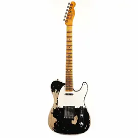 Электрогитара Fender Custom Shop Limited Edition 1950 Double Esquire Heavy Relic Aged Black