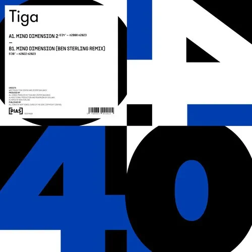 Виниловая пластинка Tiga Sontag – PIAS 40 (Релиз 2023)