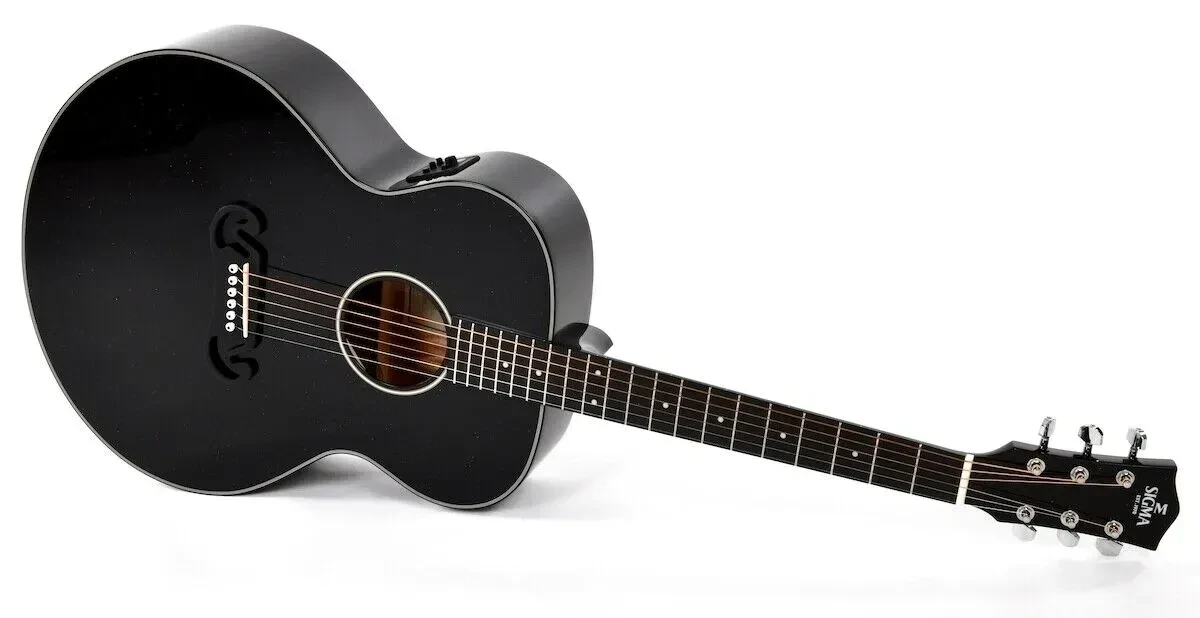 Электроакустическая гитара Sigma Guitars GJM-1E-MFBK Grand Jumbo
