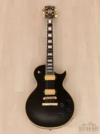 Электрогитара Orville by Gibson Les Paul Custom LPC-EB Black Beauty Japan 1990 w/USA Bill Lawrence, Case