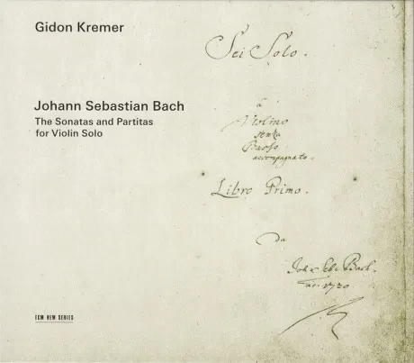 GIDON KREMER - Johann Sebastian Bach - The Sonatas And Partitas For Violin Solo (2CD)
