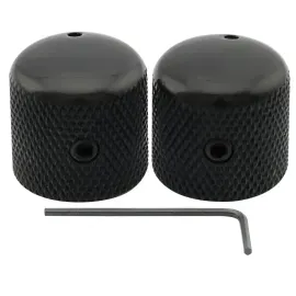 Ручка потенциометра Musiclily MX2806BK-2 черная (набор, 2 шт.)