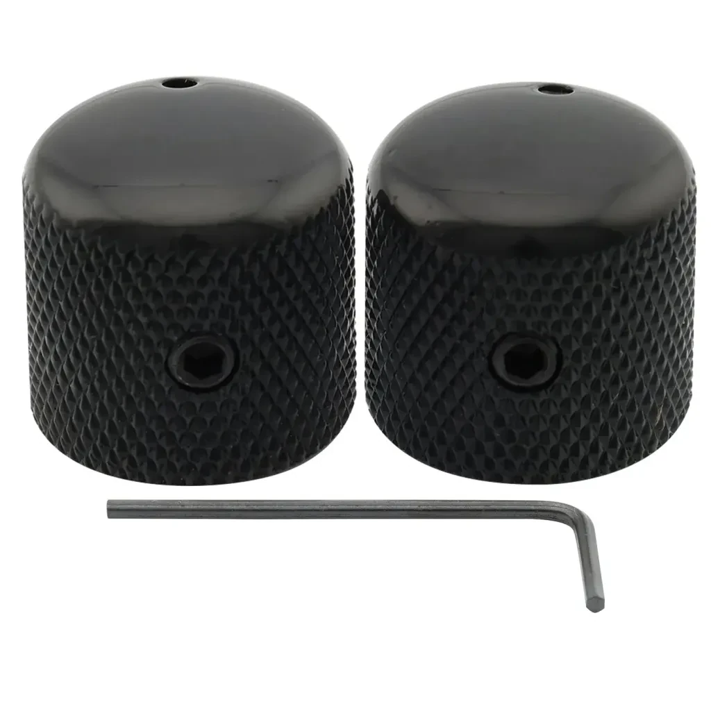 Ручка потенциометра Musiclily MX2806BK-2 черная (набор, 2 шт.)