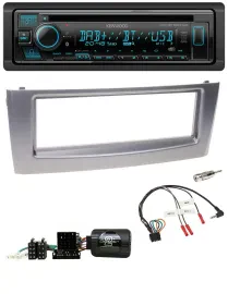 Kenwood Bluetooth DAB CD Lenkrad USB Autoradio für Fiat Grande Punto 2006-2010 g
