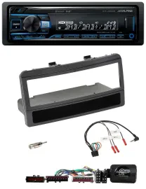 Alpine USB Bluetooth DAB Lenkrad Autoradio für Ford Focus Escort Fiesta schwarz