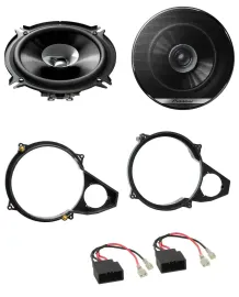 Pioneer 13cm 250Watt Lautsprecher für BMW 3er 1990-1998 Heckablage Auto Boxen