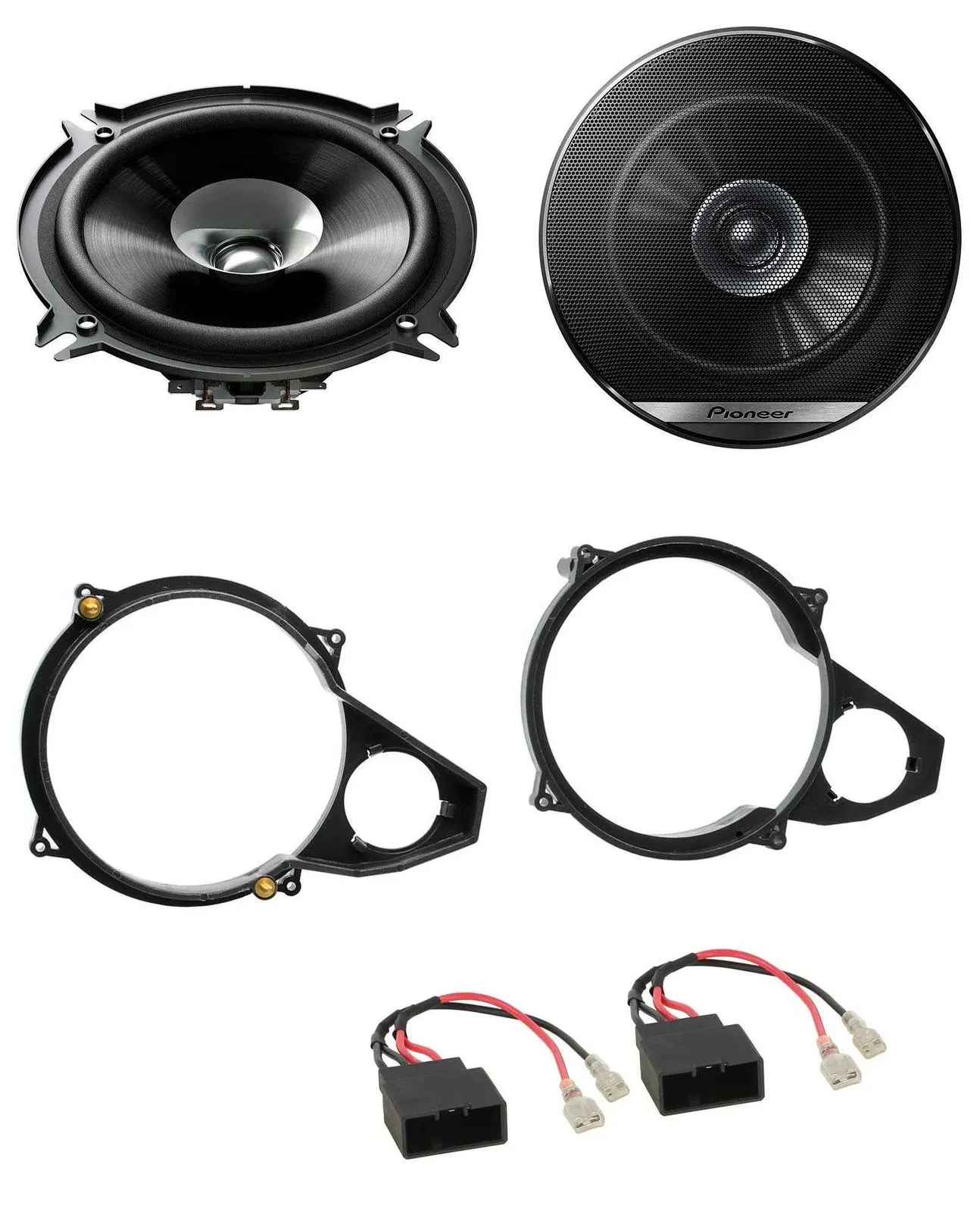 Pioneer 13cm 250Watt Lautsprecher für BMW 3er 1990-1998 Heckablage Auto Boxen