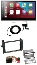 Pioneer USB Bluetooth DAB MP3 2DIN Autoradio für Mercedes B-Klasse T245 05-11