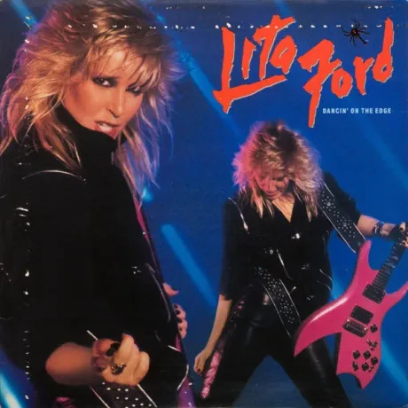 LITA FORD - Dancin' On The Edge (LP , Used)