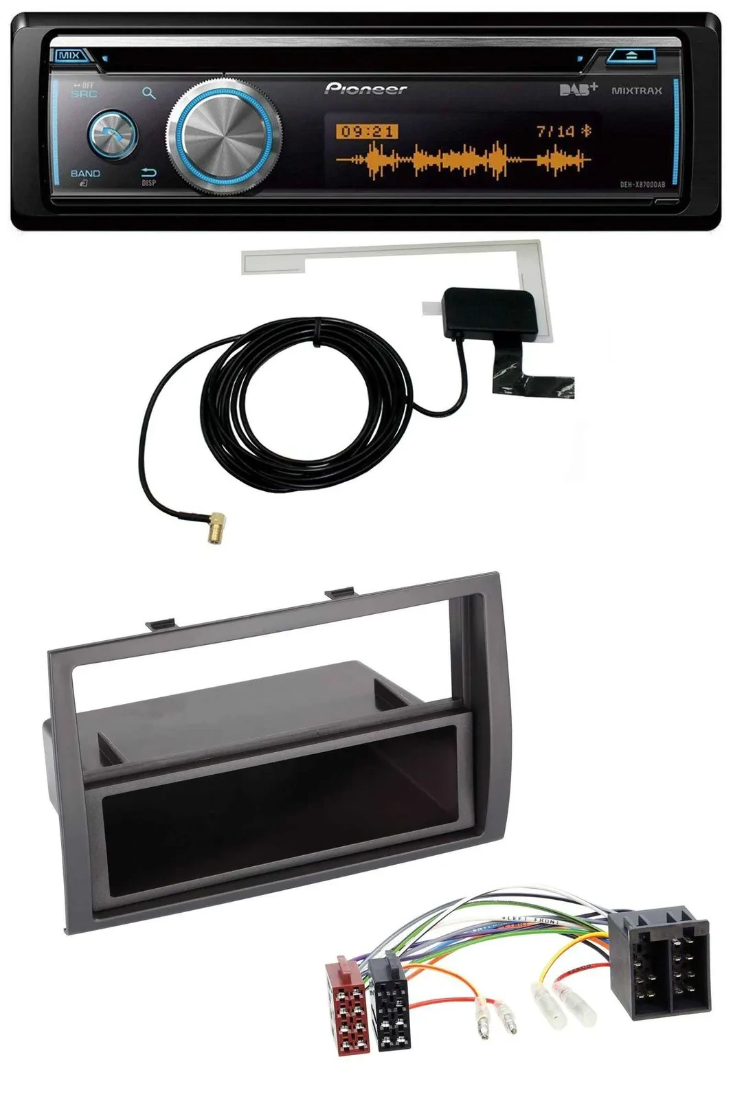 Автомагнитола Pioneer Bluetooth DAB CD USB MP3 для Citroen Jumper / Peugeot Boxer / Fiat