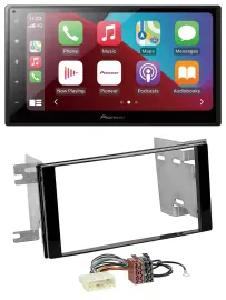 Pioneer USB MP3 DAB 2DIN Bluetooth Autoradio für Subaru Impreza Forester 07-12