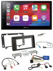 Pioneer DAB USB Lenkrad Bluetooth 2DIN Autoradio für Dacia Duster ab 2021