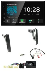 Kenwood Bluetooth Lenkrad DAB USB 2DIN Autoradio für Toyota RAV 4 2001-2005