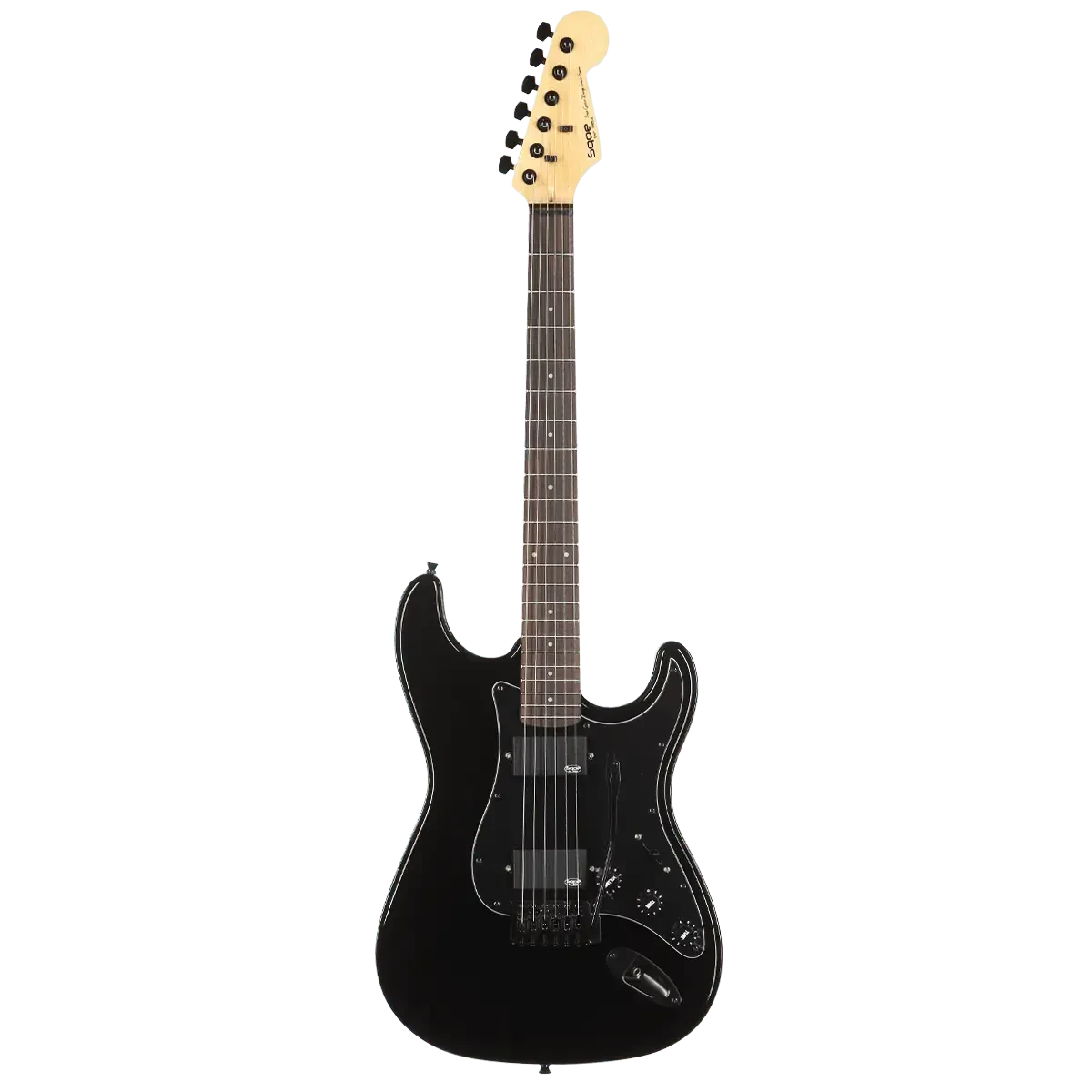Электрогитара SQOE SEST210 Stratocaster HH Black