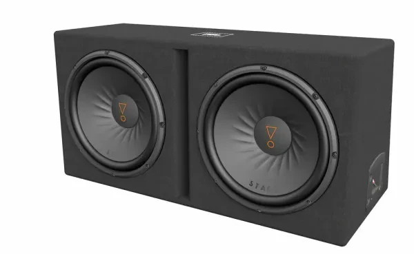 JBL STAGE1200D Stage Series 600W Dual 12" Car Audio Ported Enclosure