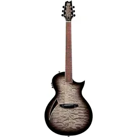 Электроакустическая гитара LTD TL-6 Thinline Acoustic-Electric Guitar Charcoal Burst