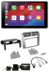 Pioneer Lenkrad USB DAB Bluetooth 2DIN Autoradio für Fiat Grande Punto anthrazit