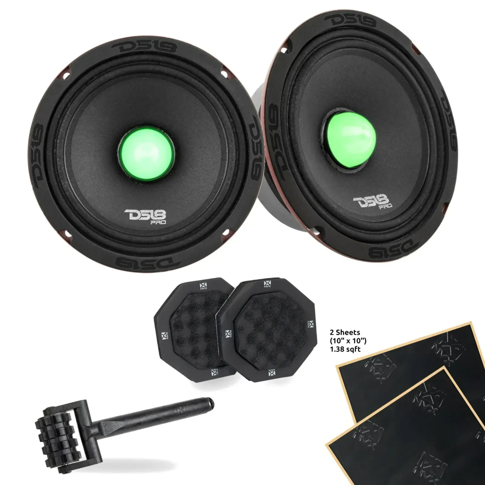 Среднечастотный динамик DS18 PRO-X6.4BMRGB PRO-X Series 6.5", 250 Вт, RGB-подсветка