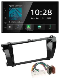 Kenwood Bluetooth MP3 DAB USB 2DIN Autoradio für Toyota Corolla (ab 2014)