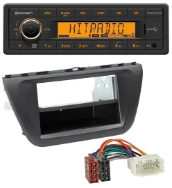 Continental MP3 Bluetooth AUX USB Autoradio für Suzuki SX4 S-Cross (JY ab 2013)