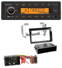 Continental 1DIN DAB MP3 AUX USB Autoradio für Citroen Jumper Fiat Ducato 14-21