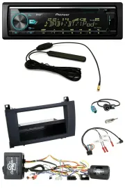 Pioneer CD MP3 Lenkrad DAB USB Autoradio für Mercedes SLK R171 04-11 aktiv
