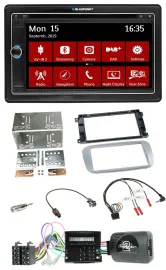 Blaupunkt 2DIN USB DAB Lenkrad Bluetooth TMC Navigation für Ford Mondeo S-Max Pr