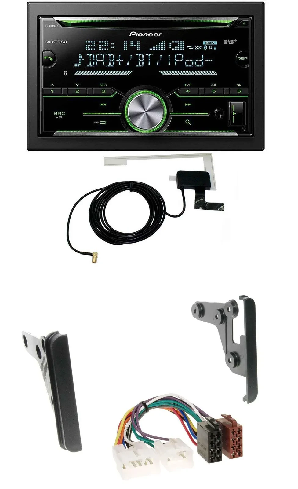 Pioneer CD USB MP3 Bluetooth 2DIN DAB Autoradio für Toyota Tundra Celica FJ