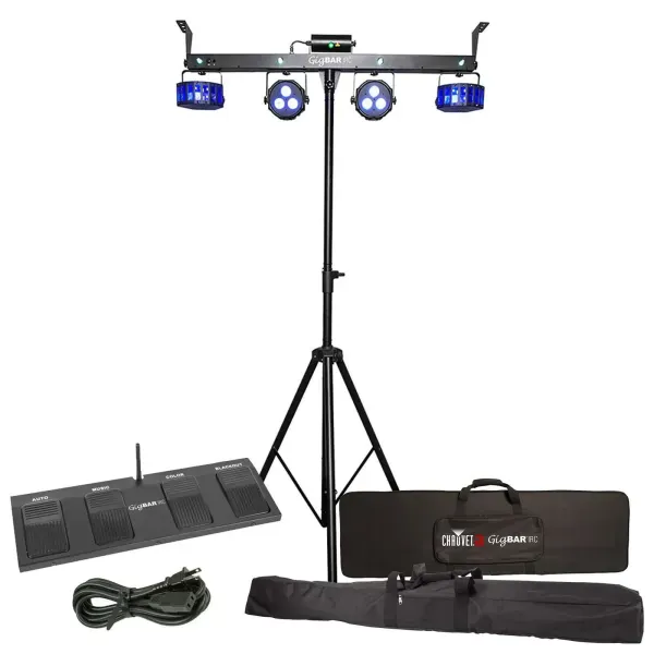 Chauvet DJ GigBAR IRC LED Derby + Par + Laser + Strobe Effect Light Gig Bar