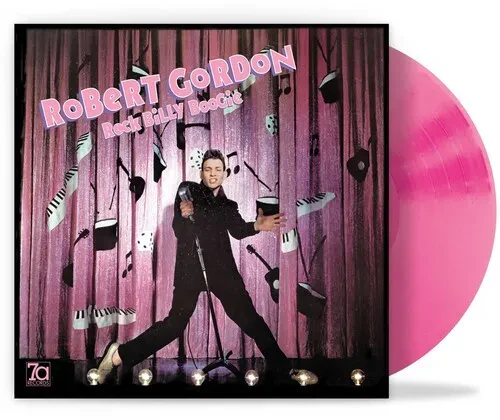 Виниловая пластинка Robert Gordon - Rock Billy Boogie - 180gm Pink Vinyl [New Vinyl LP] Colored Viny