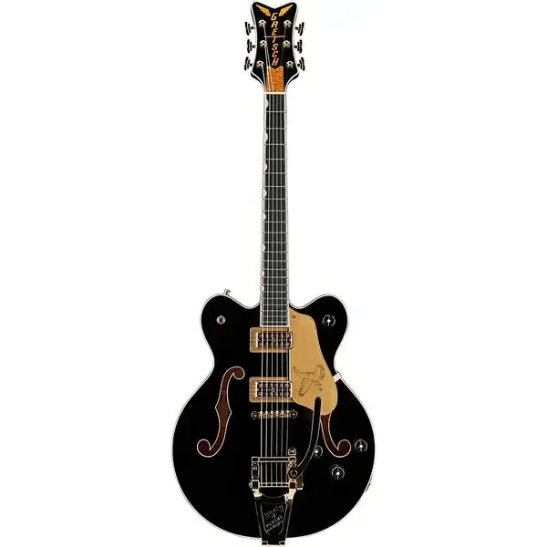 Электрогитара полуакустическая Gretsch G6636T PE Falcon Center Block Bigsby Semi-Hollow Black