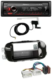Автомагнитола для Kia Soul (PS, с 2014) Pioneer DAB, USB, MP3, Bluetooth, черный глянец