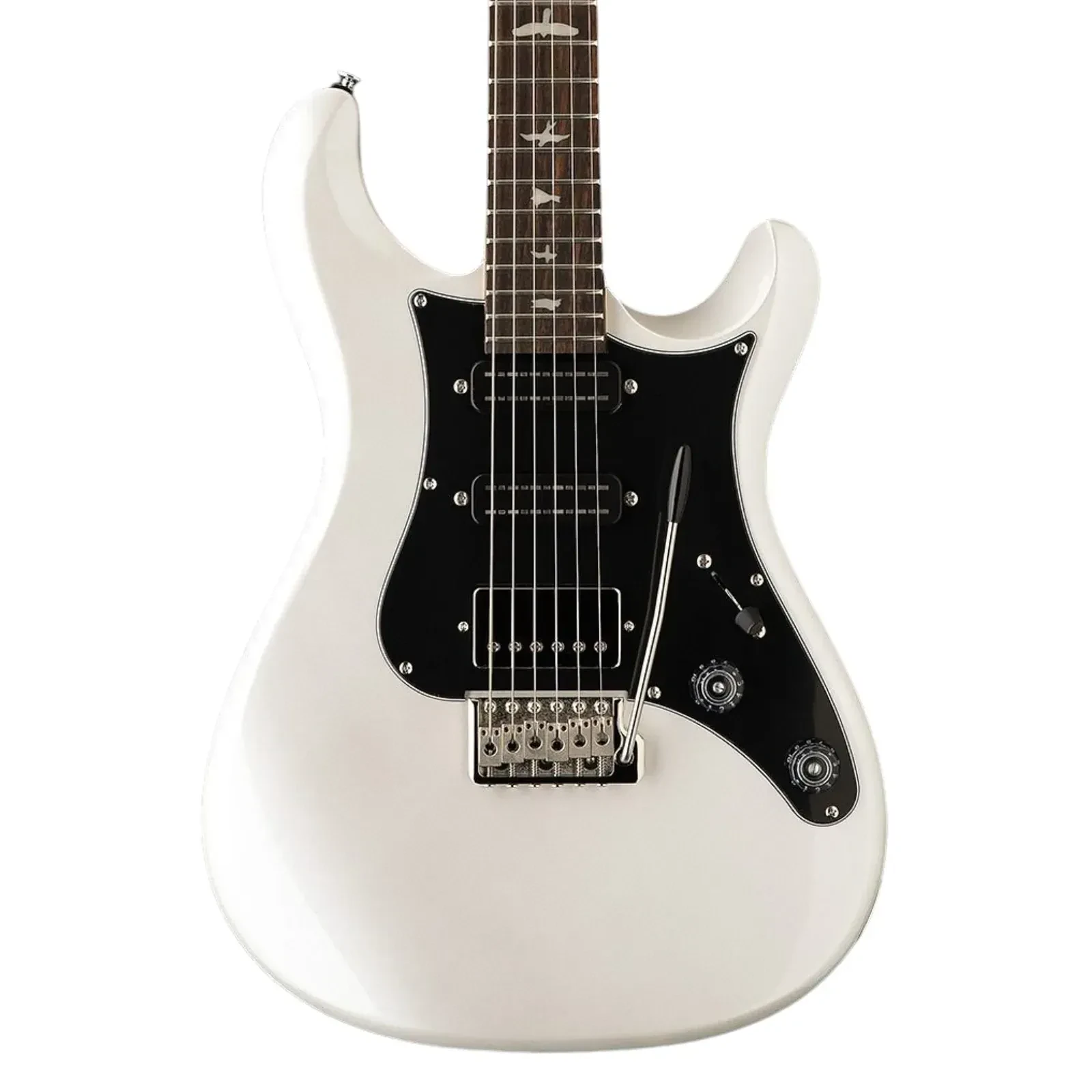 Электрогитара PRS SE Studio Standard Pearl White, палисандровая накладка, с чехлом
